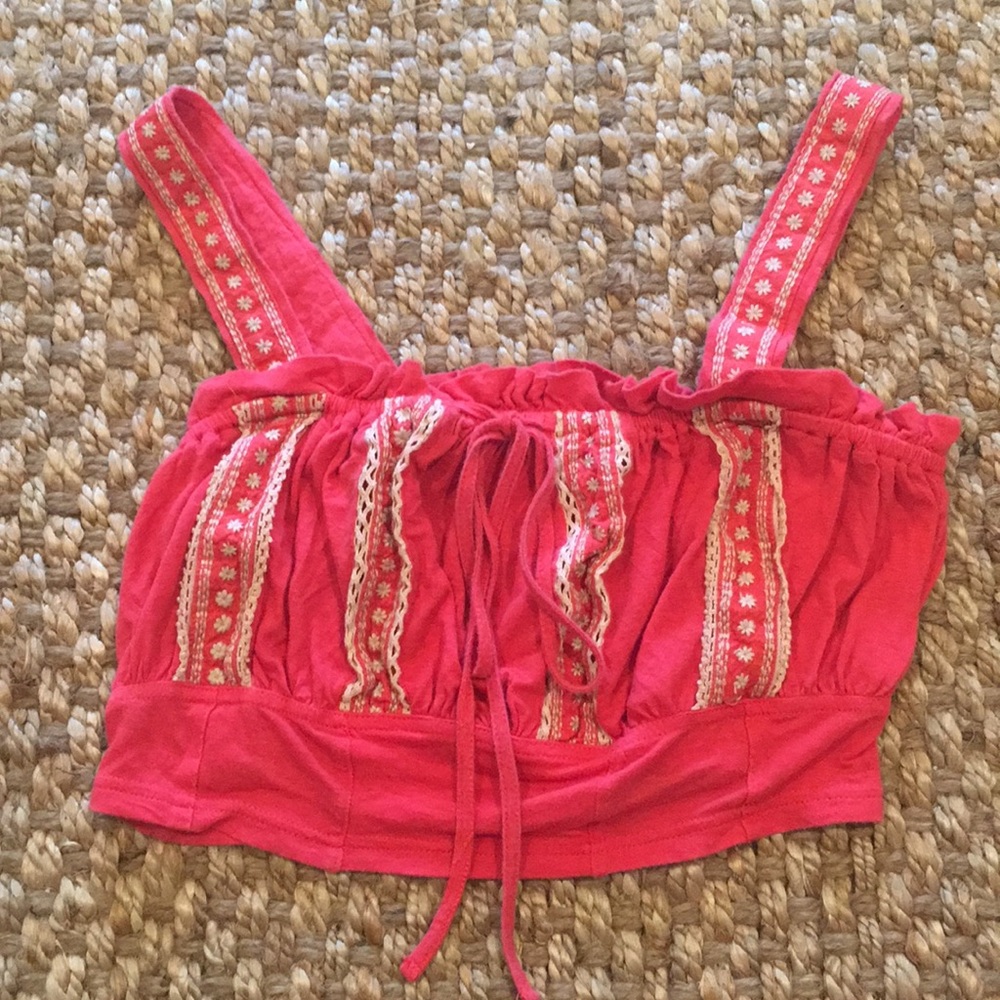 NWOT Free People size medium crop top